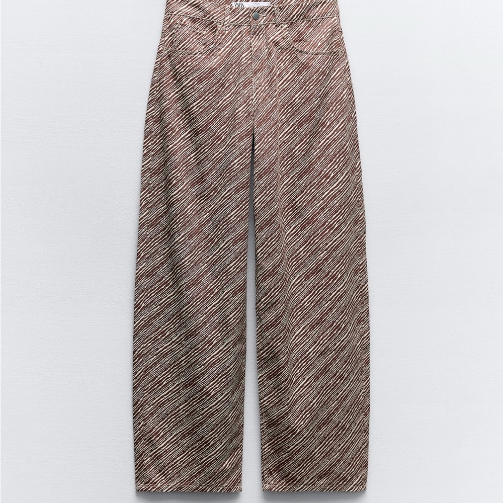 Zara limited edition Printed pants